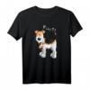 Verspieltes Foxterrier T-Shirt – Lustiges Hundemotiv für Hundehalter, Hundeliebhaber & als Geschenk zu Geburtstag & Weihnachten