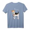Verspieltes Foxterrier T-Shirt – Lustiges Hundemotiv für Hundehalter, Hundeliebhaber & als Geschenk zu Geburtstag & Weihnachten