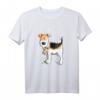 Verspieltes Foxterrier T-Shirt – Lustiges Hundemotiv für Hundehalter, Hundeliebhaber & als Geschenk zu Geburtstag & Weihnachten