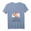 Damen Schlafshirt mit Chihuahua Motiv - Süßes Geschenk für Hundeliebhaber, Bettliebhaber & Familienmitglieder zum Geburtstag, Weihnachten & Muttertag