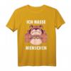 Ich hasse Menschen Hund T-Shirt – Sarkastisches Humorshirt mit Mittelfinger für Zyniker und Hunde-Liebhaber als Geschenk zu Weihnachten oder Geburtstag