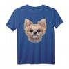 Chihuahua Hund Gesicht T-Shirt – Lustiges Handgezeichnetes Hunde-Design für Tierliebhaber und Humor-Fans