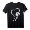 Hund Baby Hunde Hundepfoten Herz T-Shirt – Perfektes Geschenk für Hundebesitzer, Hundemamas & Tierliebhaber zu Geburtstagen, Weihnachten & besonderen Anlässen