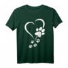Hund Baby Hunde Hundepfoten Herz T-Shirt – Perfektes Geschenk für Hundebesitzer, Hundemamas & Tierliebhaber zu Geburtstagen, Weihnachten & besonderen Anlässen