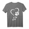 Hund Baby Hunde Hundepfoten Herz T-Shirt – Perfektes Geschenk für Hundebesitzer, Hundemamas & Tierliebhaber zu Geburtstagen, Weihnachten & besonderen Anlässen