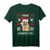 Deutscher Schäferhund Frohe Waunachten Weihnachten Hund Xmas T-Shirt - Lustiges Ugly Sweater Design für Hundeliebhaber, Hundepapas & -mamas