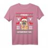 Deutscher Schäferhund Frohe Waunachten Weihnachten Hund Xmas T-Shirt - Lustiges Ugly Sweater Design für Hundeliebhaber, Hundepapas & -mamas