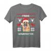 Deutscher Schäferhund Frohe Waunachten Weihnachten Hund Xmas T-Shirt - Lustiges Ugly Sweater Design für Hundeliebhaber, Hundepapas & -mamas