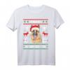 Deutscher Schäferhund Frohe Waunachten Weihnachten Hund Xmas T-Shirt - Lustiges Ugly Sweater Design für Hundeliebhaber, Hundepapas & -mamas