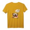 Lustiges Hund T-Shirt mit Comic Style - Nö / Nein / Lustiges Geschenk für Hundeliebhaber, Männer, Frauen und Kinder