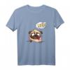 Lustiges Hund T-Shirt mit Comic Style - Nö / Nein / Lustiges Geschenk für Hundeliebhaber, Männer, Frauen und Kinder