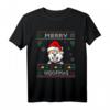 Frohe Weihnachten Woofmas Akita Inu Hund T-Shirt – Lustiges Weihnachtsdesign für Hundeliebhaber und Akita Inu Fans, perfektes Geschenk für Familie und Freunde