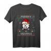 Frohe Weihnachten Woofmas Akita Inu Hund T-Shirt – Lustiges Weihnachtsdesign für Hundeliebhaber und Akita Inu Fans, perfektes Geschenk für Familie und Freunde