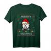 Frohe Weihnachten Woofmas Akita Inu Hund T-Shirt – Lustiges Weihnachtsdesign für Hundeliebhaber und Akita Inu Fans, perfektes Geschenk für Familie und Freunde