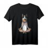 Witziges Yoga Australian Cattle Dog T-Shirt – Lustiges Hundemotiv Geschenk für Hunde Fans & Australian Cattle Dog Besitzer