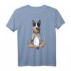 Witziges Yoga Australian Cattle Dog T-Shirt – Lustiges Hundemotiv Geschenk für Hunde Fans & Australian Cattle Dog Besitzer