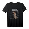 Anatomie eines Labradors Retriever Hund Lustiges T-Shirt – Perfektes Geschenk für Hundeliebhaber, Herrchen & Frauchen