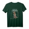 Anatomie eines Labradors Retriever Hund Lustiges T-Shirt – Perfektes Geschenk für Hundeliebhaber, Herrchen & Frauchen