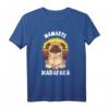 Namaste Mother Fvcker Vintage Yoga Pug Hund Madafakas T-Shirt – Lustiges Geschenk für Hundeliebhaber zum Geburtstag & Weihnachten