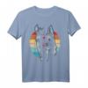 Pferde- und Hundeliebhaber T-Shirt mit Herzschlag-Design – Perfekt für Tierfreunde und Reiter