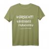 Vorsicht bissiges Frauchen T-Shirt mit lustigem Spruch für Hundebesitzerinnen – Perfekt für Gassi-Gängerinnen kleiner Rassen wie Mops, Chihuahua & Dackel