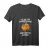 Damen Zwergspitz Glitzer Hundeliebhaber T-Shirt mit V-Ausschnitt – Witziges Geschenk für Hundehalter, Hundeliebhaber & Fans von Zwergspitzen