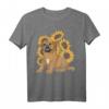 Hundebesitzer T-Shirt mit Puggle Motiv - Buntes Design mit Sonnenblumen für Hundehalter und Hundeliebhaber