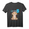 Kinder 3. Geburtstag T-Shirt für Jungen und Mädchen mit Hund - Lustiges Geburtstagsoutfit & Geschenkidee zum 3. Geburtstag