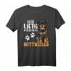 Lustiges Rottweiler Ich Liebe Meinen Rottweiler T-Shirt – Perfektes Geschenk für Hundeliebhaber, Hundetrainer & Gassigeher