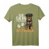 Lustiges Rottweiler Ich Liebe Meinen Rottweiler T-Shirt – Perfektes Geschenk für Hundeliebhaber, Hundetrainer & Gassigeher