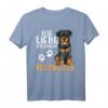 Lustiges Rottweiler Ich Liebe Meinen Rottweiler T-Shirt – Perfektes Geschenk für Hundeliebhaber, Hundetrainer & Gassigeher