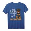 Lustiges Rottweiler Ich Liebe Meinen Rottweiler T-Shirt – Perfektes Geschenk für Hundeliebhaber, Hundetrainer & Gassigeher