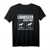 Landseer Kein Pony Hund lustiges Hundespruch T-Shirt – Originelles Geschenk für Hundeliebhaber und Züchter