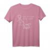 Der mit dem Hund geht Gassi gehen Hunde Herchen T-Shirt - Lustiges Geschenk für Hundebesitzer, Trainer & Tierliebhaber