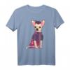 Chihuahua oder Chiwawa Hund Rassen als Piraten T-Shirt – Süßes Hundedesign, ideal als Geschenk zu Weihnachten oder Geburtstag