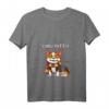 Damen Corgi Potter – Lustiges Hund T-Shirt mit V-Ausschnitt, Geschenk für Corgi-Liebhaber, Tierliebhaber & Humorvolle Hundemotive