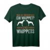 Zwei Whippet Hund Windhund T-Shirt – Lustiges Hundedesign für Hundebesitzer & Hundefreunde