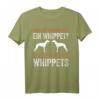 Zwei Whippet Hund Windhund T-Shirt – Lustiges Hundedesign für Hundebesitzer & Hundefreunde