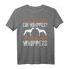 Zwei Whippet Hund Windhund T-Shirt – Lustiges Hundedesign für Hundebesitzer & Hundefreunde