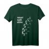 Never Walk Alone T-Shirt für Pferdebesitzerin Frau - Pferd Horse Pullover Hoodie als Geschenk zu Weihnachten & Geburtstag