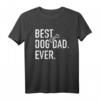 Hund best dog dad T-Shirt – Lustiges Hundevater Shirt mit Knochenumriss für Hundeliebhaber, Labrador- & Retriever-Besitzer