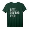 Hund best dog dad T-Shirt – Lustiges Hundevater Shirt mit Knochenumriss für Hundeliebhaber, Labrador- & Retriever-Besitzer