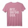 Hund best dog dad T-Shirt – Lustiges Hundevater Shirt mit Knochenumriss für Hundeliebhaber, Labrador- & Retriever-Besitzer