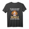 Lustiges Beagle Hund T-Shirt mit Hundekopf | Geschenkidee für Hundeliebhaber & Beagle Fans