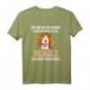 Lustiges Beagle Hund T-Shirt mit Hundekopf | Geschenkidee für Hundeliebhaber & Beagle Fans