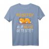Langschläfer Nachthemd mit Hundedesign - Lustiges Müde Spruch Schlafshirt für Hundeliebhaber, Damen, Herren & Kinder, perfekte Geschenkidee