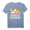 Offizielles Hund Schlafshirt - Lustiges Hunde Motiv für Teenager, Damen, Herren & Jungen als Geschenkidee für Hundeliebhaber