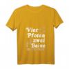 Damen Lustig Hundeliebhaber Frauchen Hundemotive T-Shirt mit V-Ausschnitt – Witziges Geschenk für Hundehalter, Züchter & Hundefreunde