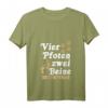 Damen Lustig Hundeliebhaber Frauchen Hundemotive T-Shirt mit V-Ausschnitt – Witziges Geschenk für Hundehalter, Züchter & Hundefreunde