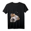 Neugieriger Parson Russell Terrier Hund T-Shirt - Lustiges Design als Geschenk für Hundeliebhaber & Fans der Rasse